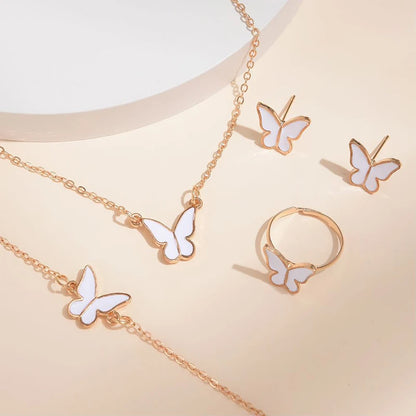 ''GOLDEN WING Jewelry Set - Elegance Inspired by Nature''