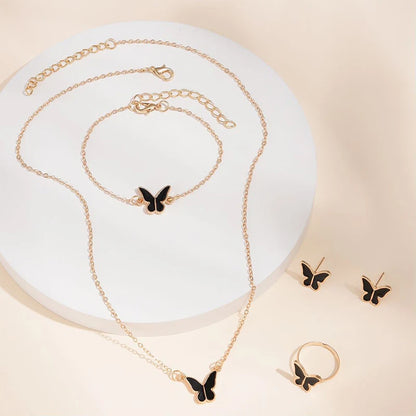 ''GOLDEN WING Jewelry Set - Elegance Inspired by Nature''